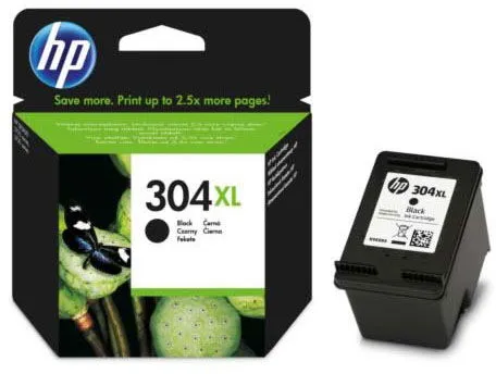 HP 304XL mustepatruuna musta